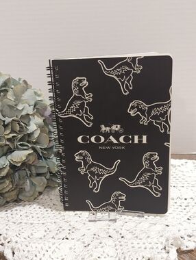 Coach Rexy Spiral Notebook